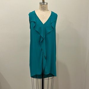 BCBG Max Azria Size medium green sleeveless dress